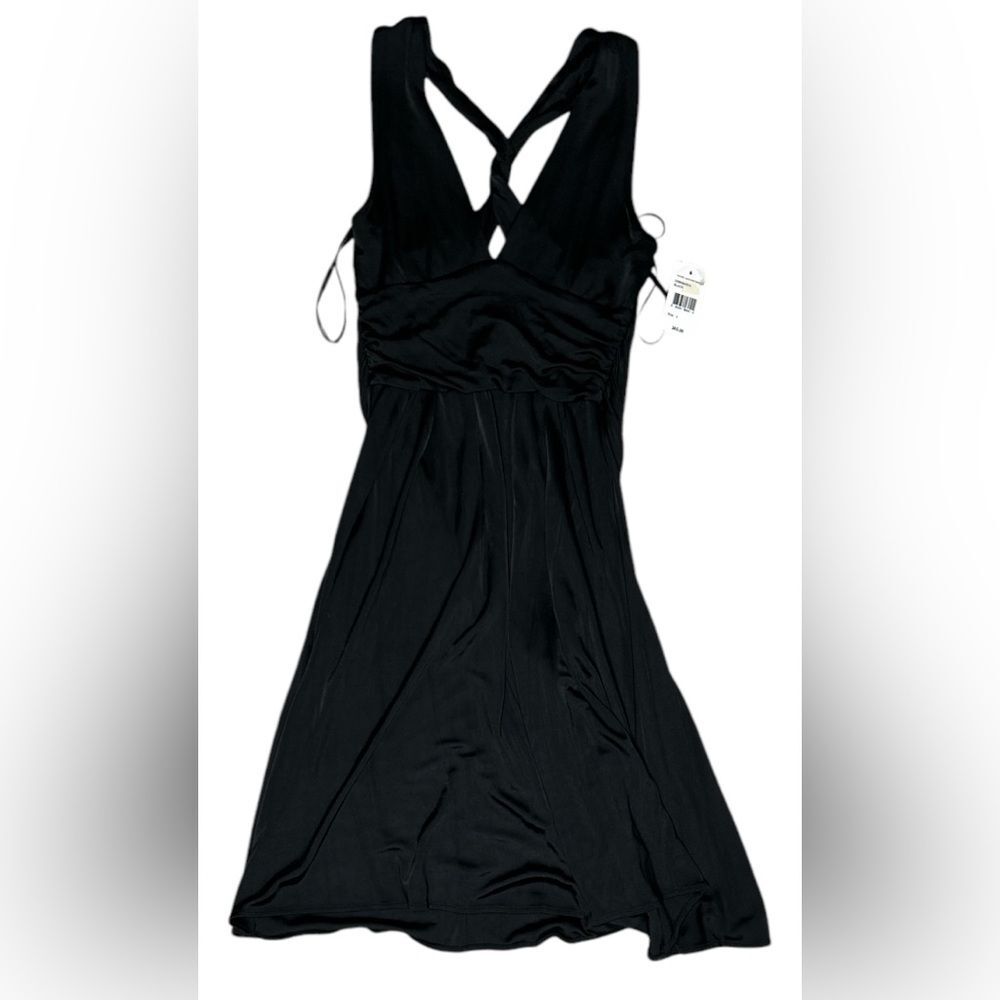 Diane Von Furstenberg Black Cross-Back Maxi Dress Women’s Size 4